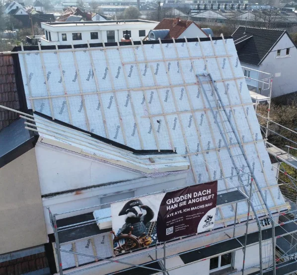 Bau eines neuen Dachs in Saarlouis Roden